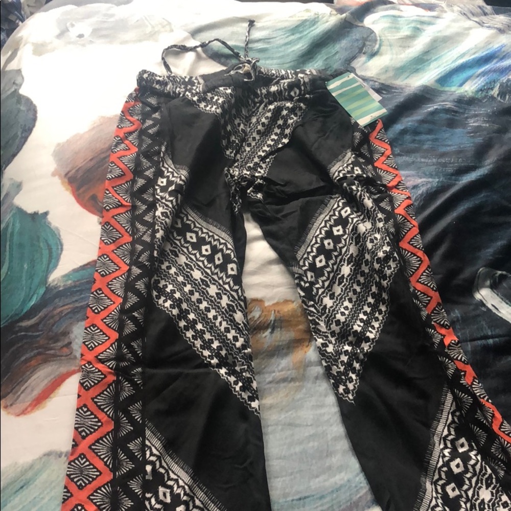 Black lounge/beach pants